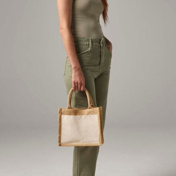 Pocket Jute Gift Bag Thumbnail