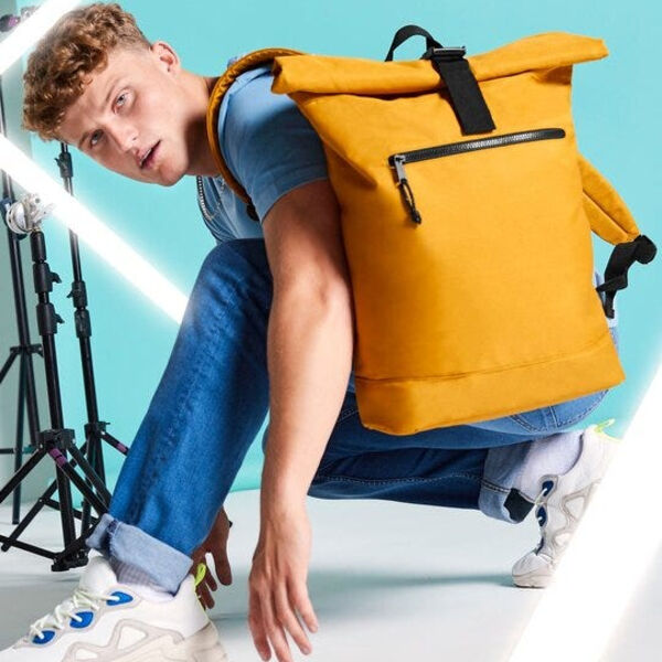Recycled Roll-Top Backpack Thumbnail
