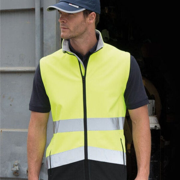 Printable Safety Softshell Gilet Thumbnail