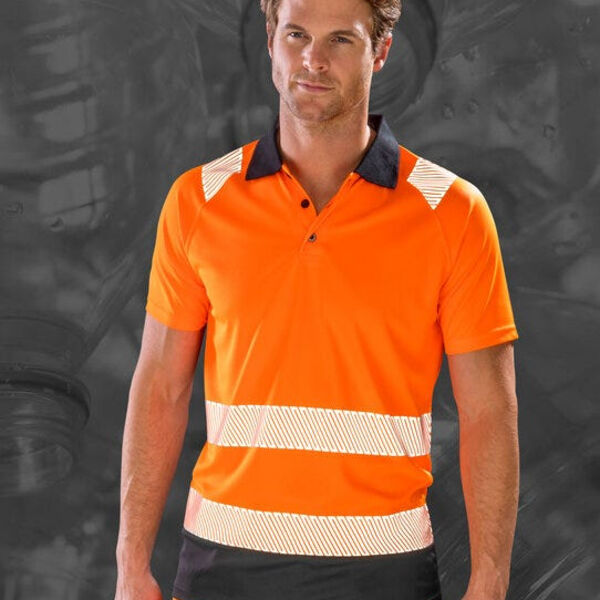 Recycled Safety Polo Shirt Thumbnail