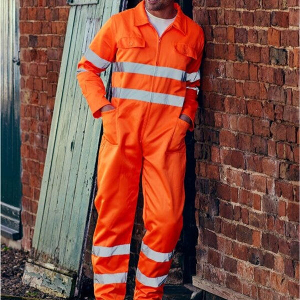 Hi-Vis Polycotton Coverall Thumbnail