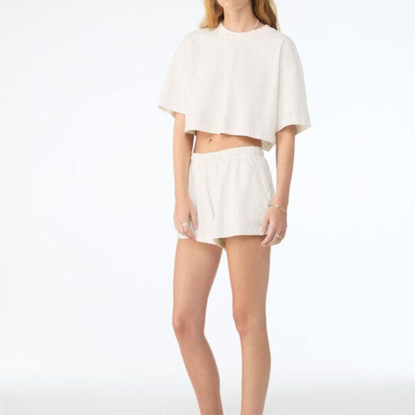 Women's Heavyweight Washed Cropped Tee Thumbnail