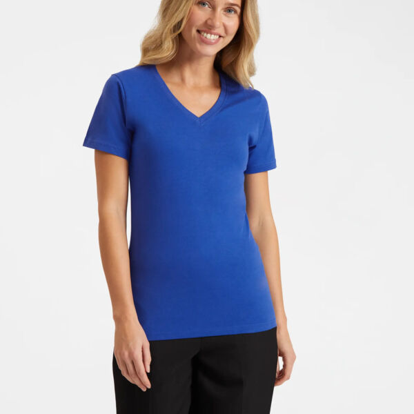 Ladies Classic V-Neck T-Shirt Thumbnail