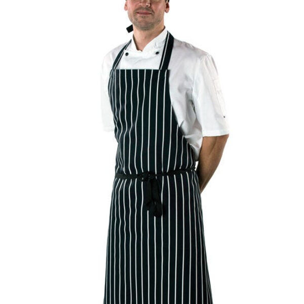 Large Cotton Striped Apron Thumbnail