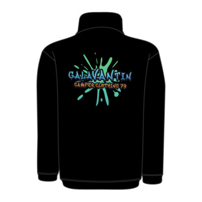 Men's Printable Softshell Jacket with Recycled Inner Fleece (Small front & large back logo) Thumbnail