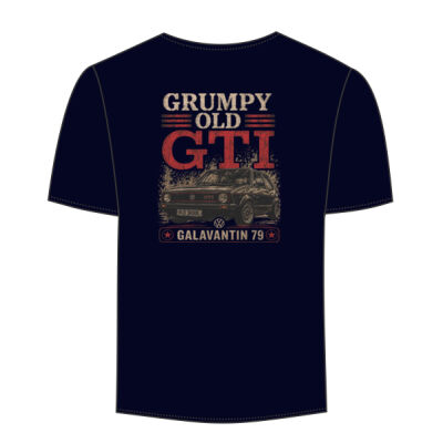 GRUMPY!  (Small Galavantin logo on front) and (Large Grumpy logo on back) Thumbnail