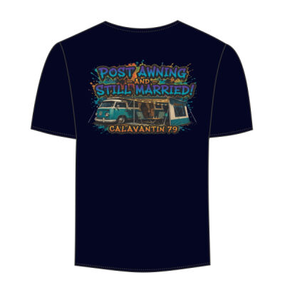 Still Married  (Small Galavantin logo on front) and (Large Still married logo on back) Thumbnail