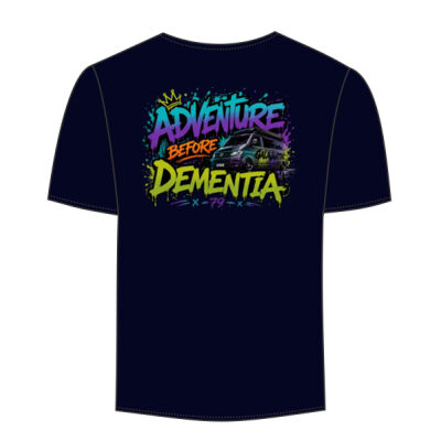 Adventure before!  (Small Galavantin logo on front) and (Large Adventure logo on back) Thumbnail