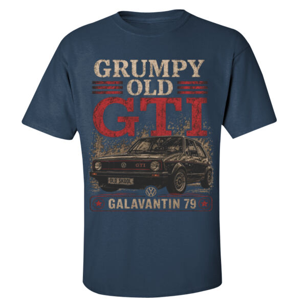 Grumpy! (Large logo on front and small logo on back) Thumbnail