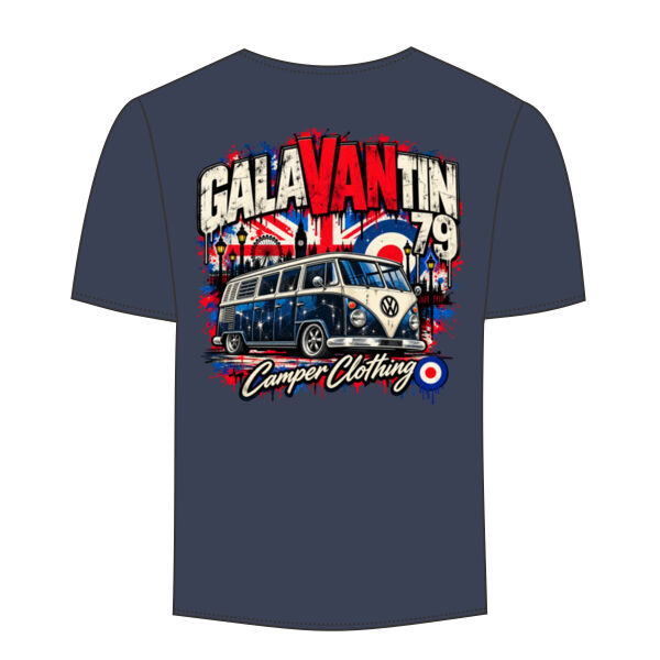London Calling! (Small Galavantin logo front) and (Large logo on back)  Thumbnail