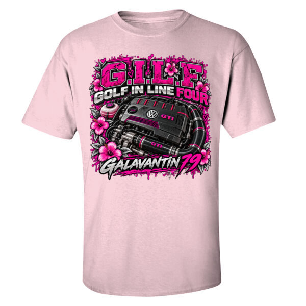 Gilf!  (Small Galavantin logo back) and (Large logo on front)  Thumbnail