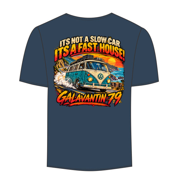 Not a slow car! (Small Galavantin logo front) and (Large logo on back)  Thumbnail