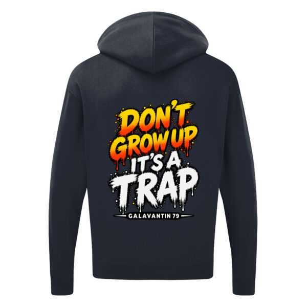 Don't grow up! (Small Galavantin logo front) and (Large Don't grow up back)  Thumbnail