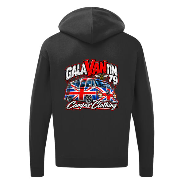 Union Jack Camper! (Small Galavantin logo front) and (Large Don't grow up back)  Thumbnail
