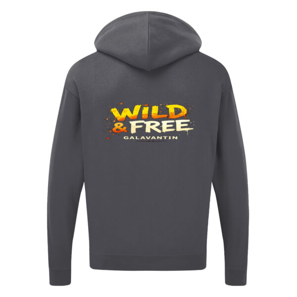 Wild & free! (Small Galavantin logo front) and (Large logo on back)  Thumbnail